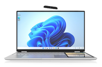 Tout nouveau Logo personnalisé 15.6 pouces Intel N150 étudiant en affaires 16 Go 32 Go ordinateur portable à double écran 512 Go SSD tactile Windows 11 UK US Plug