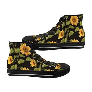 Zapatos de lona de alta calidad personalizados para mujer con imagen personalizada - Product Image 3