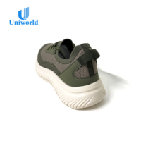 Fournisseur direct du Vietnam sur Alibaba |   Chaussures Homme - Sneakers de travail décontractées respirantes en tricot élastique personnalisées pour hommes