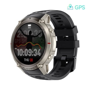 Montre connectée GPS DM59 2026 avec écran AMOLED 1,43 pouces, cartes hors ligne, étanchéité 5 ATM, boussole et altimètre pour hommes, idéale pour les sports de plein air - Product Image 1