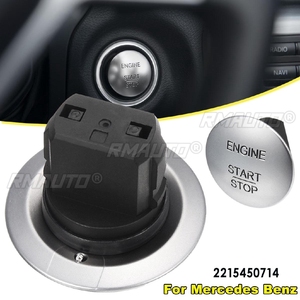 Botón de Encendido/Apagado del Motor A2215450714, Botón de Arranque sin Llave para Mercedes Benz W164 W205 W212 W213 W164 W221 2215450714 - Product Image 1