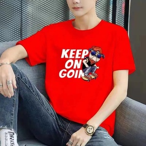 High Quality Cotton Summer Custom LOGO Print T-shirt Men's Blank Plain T Shirts Premium Cotton 210gsm t Shirt - Product Image 6