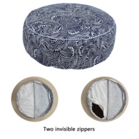 Coussins et oreillers Zafu écologiques en coques de sarrasin pour yoga, pilates et méditation