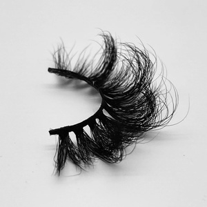 Ciglia di lusso Cruelty Free dimensioni più lunghe 25MM 5D curva vera visone ciglia ciglia 3D effetto visone ciglia con confezione Private Label - Product Image 5