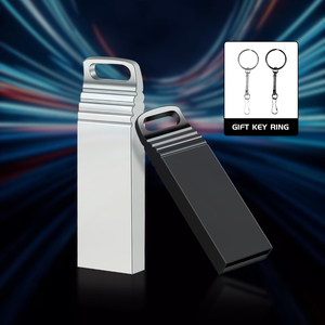 Jaster Original chips 4GB 8GB 16GB Usb Flash Drive 32GB 64GB Memoria de alta velocidad con llavero metal pendrive u disco - Product Image 1