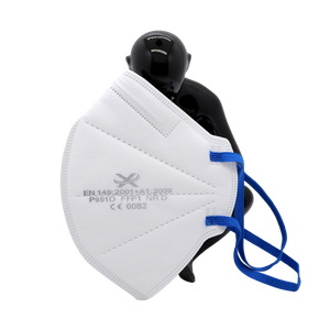 XPRO masker debu FFP1, <span class=keywords><strong>Respirator</strong></span> KN95 putih Logo kustom dengan fitur PPE keamanan - Product Image 5
