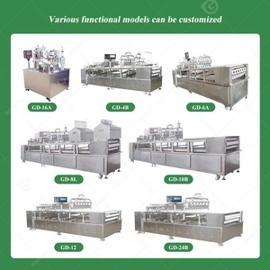 Gelée de yaourt eau potable rotatif 2 en 1 tasse de yaourt remplissage automatique crème glacée capsulage et joint <span class=keywords><strong>Samal</strong></span> Machine - Product Image 4
