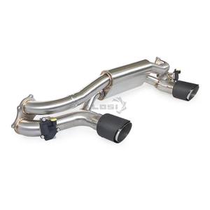 Tuyau d'<span class=keywords><strong>échappement</strong></span> pour Porsche 718 Cayman GT4 4.0L 2019-2024, haute performance, avec <span class=keywords><strong>valve</strong></span> intelligente, couvre le tuyau d'<span class=keywords><strong>échappement</strong></span>, s'adapte parfaitement - Product Image 1