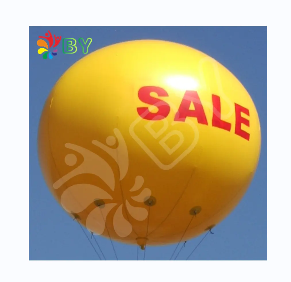 BOYAN 2023 Hot sale inflatable helium balloon, inflatable advertising balloon with customized logo