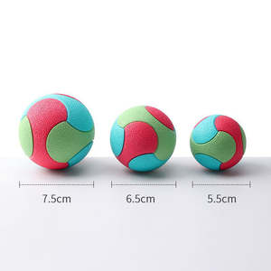 Jouet pour animaux de compagnie en TPR moderne, résistant aux morsures, balle rebondissante à mâcher pour le nettoyage des dents, écologique et très vendue - Product Image 5