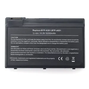 Replacement Laptop Battery for Acer Aspire 3610, TM 2410 BTP-63D1 BTP-AID1 3020