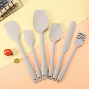 Juego de Utensilios de Cocina al por Mayor, 6 Piezas Antiadherentes y Resistentes al Calor para Cocinar, Espátula de Silicona, Utensilios para Repostería y Pastelería - Product Image 3