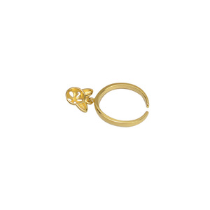 Ensemble pendentif et bague en argent S925, oreilles de chat, pain en forme d'oreille de chat cuit à la vapeur avec perle pour bijoux fins DIY pour femmes - Product Image 5