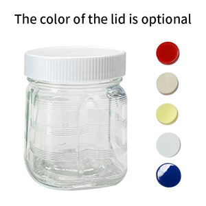 Oferta Especial: Vaso <span class=keywords><strong>de</strong></span> Vidrio Cuadrado <span class=keywords><strong>de</strong></span> 200 ml (7 oz) con Tapa <span class=keywords><strong>de</strong></span> Acero Inoxidable, Mini Licuadora Eléctrica, Repuesto para Picadora, Uso Doméstico - Product Image 1