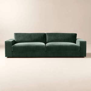 Modern European Three Seat Square <strong>Wood</strong> <strong>Frame</strong> Apartment Living Room Sectional Set Microfiber Fabric <strong>Sofa</strong> - Product Image 3