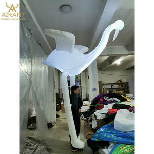 Rave Events costume da parata bianco gonfiabile <span class=keywords><strong>led</strong></span> swan costume a03 - Product Image 4