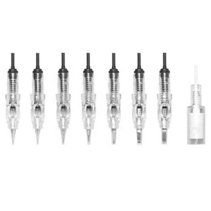 Cartouche stérile jetable avec <span class=keywords><strong>aiguille</strong></span> pour <span class=keywords><strong>tatouage</strong></span>, appareil numérique pour Micropigmentation des sourcils, Machine de maquillage Permanent, vente en gros, pièces - Product Image 1