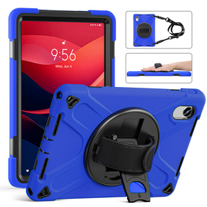 Idudao Premium Hybrid Case For Lenovo Tab M11, Hard Shell Cover With Pen Holder Clear Back For 11 Inch 2024 TB330FU Tablet PC, Sky Blue - View #10