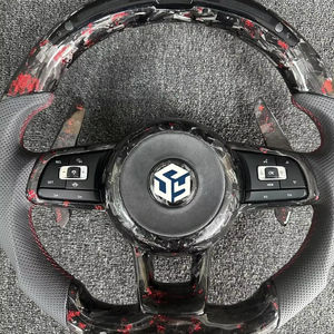 <span class=keywords><strong>Volante</strong></span> <span class=keywords><strong>de</strong></span> Fibra <span class=keywords><strong>de</strong></span> Carbono Forjado para Volkswagen VW <span class=keywords><strong>Golf</strong></span> 7 <span class=keywords><strong>GTI</strong></span> <span class=keywords><strong>Golf</strong></span> R MK7 Polo <span class=keywords><strong>GTI</strong></span> Jetta Passat Tiguan, <span class=keywords><strong>Volante</strong></span> Personalizado - Product Image 1