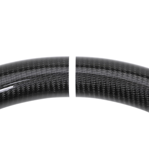 Volant sport en cuir blanc et fibre de carbone personnalisé pour <span class=keywords><strong>BMW</strong></span> M F10 F20 F21 F30 F32 F36 M3 F15 M5 F80 M4 F82 E70 E71 E90 X3 - Product Image 6