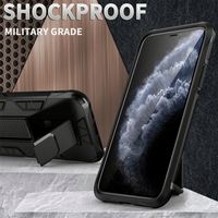 Nouvelle Coque de Téléphone Pliable 2020 Ultra Mince Transparente Anti-choc en TPU PC avec Support d'Objectif pour iPhone 11 – Design Tendance Style Ins