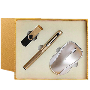 Tùy Chỉnh Logo Kinh Doanh Mới Thiết Lập Không Dây Chuột Và Gel Bút Và Điện Thoại USB Stick Với Logo - Product Image 1