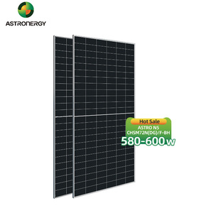 แผงโซลาร์เซลล์แบบสองหน้า PERC N-Type กำลังไฟ 575W-600W แบบกระจกสองชั้นครึ่งเซลล์ สำหรับใช้งานเชิงพาณิชย์และอุตสาหกรรม 144 เซลล์ IP68 23.23% - Product Image 4