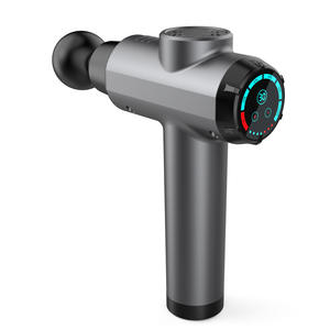 Pistolet de massage intelligent avec moteur sans balais, rechargeable, portable, relaxant musculaire pour tout le corps, protection automatique, détection de pression - Product Image 1