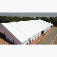 Tentes de réception extérieures économiques pour événements, salons professionnels, mariages, 10x10, tente extensible, vente en gros, capacité 100 personnes