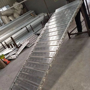 Özel katlanır alüminyum yükleme ve boşaltma eserler slayt kamyon merdiven konveyör bant - Product Image 2