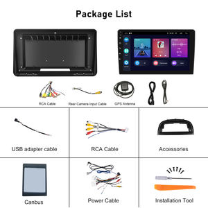 วิทยุติดรถยนต์ Podofo แบบ Double Din ขนาด 9 นิ้ว ระบบ Android รองรับ Wireless Carplay และ Android Auto พร้อม GPS, RDS และ HIFI สำหรับรถยนต์ Mazda <span class=keywords><strong>3</strong></span> Angkesaila ปี 2014-2019 - Product Image 6