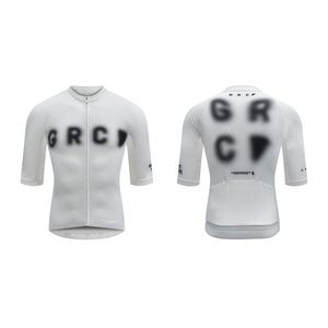 เสื้อจักรยานผู้ชาย OEM ระบายเหงื่อได้ดี แขนสั้น มีซิป สำหรับทีม คลับ ปั่นจักรยานบนถนน มีกระเป๋าซิป - Product Image 1