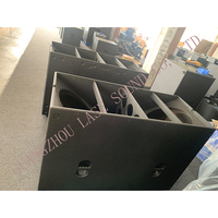 Caisson de basses professionnel de scène audio 2*21 pouces 3000W Système de sonorisation basse puissante 21 pouces Caisson de basses professionnel de scène audio