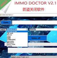 IMMO DOCTOR V2.1 Générateur de clés illimité Logiciel Immo multi-marques Reprogrammation de puces ECU pour Sim2k MT38 ME 17.9.2 MED17.9.8 Outils de diagnostic