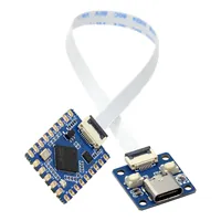 Módulo de Placa de Desarrollo RP2040-Tiny, RP2040 ZERO Raspberry Pi PICO, Interfaz USB Tipo C, 264 KB de SRAM, 2 MB de Flash, C/C++