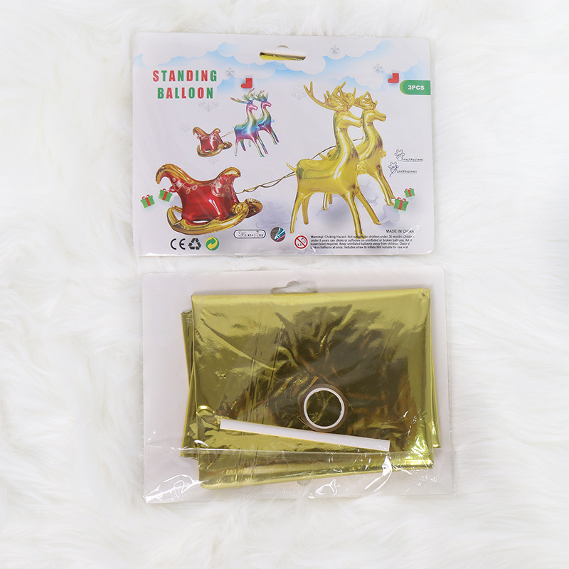 Gold-2 deers+1sled (81*50)