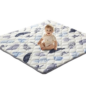 Alfombra de gateo para bebés hecha a medida, gruesa, antideslizante, para el hogar, de 0 a 24 meses, unisex, de fibra de poliéster. - Product Image 5