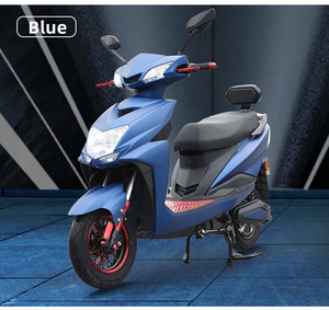Motocicleta Eléctrica de Alta Velocidad de 1500 W, Batería de 60 V y 20 Ah, Scooter con Frenos de Disco Delanteros y Traseros de 180 mm, Scooter Eléctrico para Adultos - Product Image 4