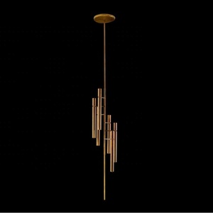 Moderno de lujo cromo oro Metal sombra comedor candelabro <span class=keywords><strong>Led</strong></span> Vintage candelabro iluminación - Product Image 3
