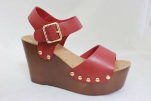 Ultimi Modelli di Sandali <span class=keywords><strong>con</strong></span> Zeppa e <span class=keywords><strong>Borchie</strong></span> per <span class=keywords><strong>Donna</strong></span>, <span class=keywords><strong>Scarpe</strong></span> <span class=keywords><strong>con</strong></span> Tacco Chunky e Piattaforma Impermeabile - Product Image 4