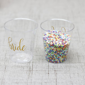 Gobelets en plastique jetables personnalisés de petite taille gobelets en plastique colorés pour boissons froides gobelet de tir - Product Image 5