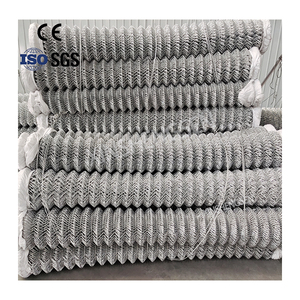 Mạ kẽm nhúng nóng 50mm x 50mm lốc xoáy dây lưới hàng rào CuộN Chuỗi liên kết hàng rào để bảo vệ - Product Image 2