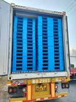 LYPALLETS Palettes en plastique réversibles robustes pour l'emballage de sacs, produits, rayonnages et empilage