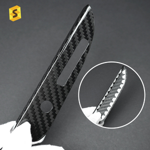 Shasha Sợi Carbon <span class=keywords><strong>T</strong></span>ại Bánh Khung Trang Trí Dải <span class=keywords><strong>T</strong></span>ự Động Nội Thấ<span class=keywords><strong>t</strong></span> Phần Trang Trí Xe <span class=keywords><strong>Trim</strong></span> Cho Mustang 2015 2018 2022 2023 - Product Image 3