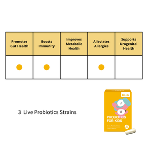 Cápsulas de Probióticos Double B para Niños, Refuerzo del Sistema Inmunológico y Salud Intestinal, Suplemento Premium para el Cuidado de la Salud, Taiwán - Product Image 3