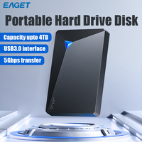 Hard Disk Eksternal EAGET G20 2.5'' USB3.0 Anti Benturan Enkripsi Penuh untuk PC HDD Hard Drive
