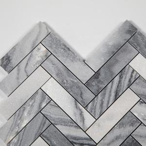 Centurymosaic-mosaico de mármol gris, 1x4 pulgadas, Grigio tosca, espiga, venta al por mayor - Product Image 5