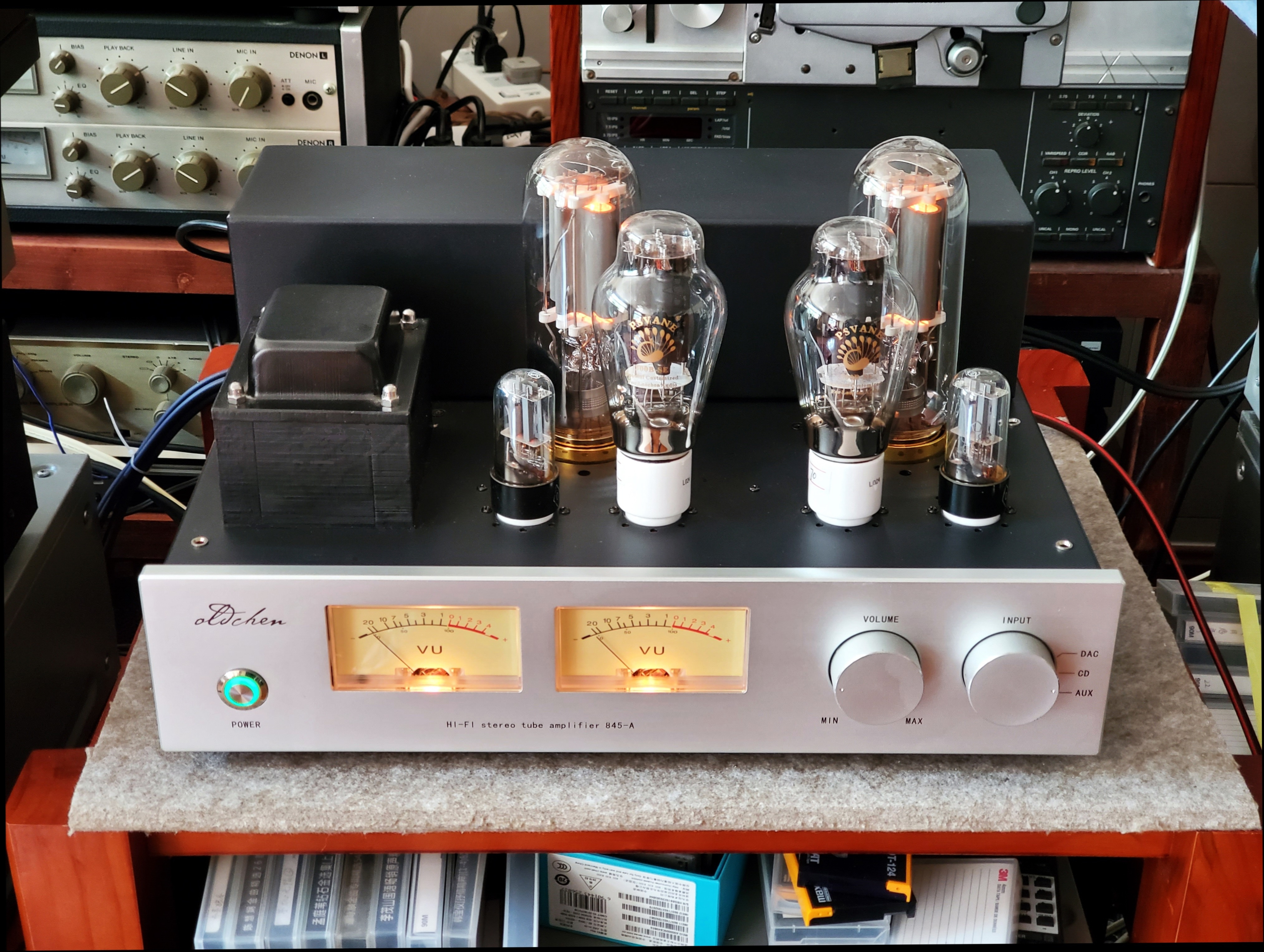 LaoChen 300B プッシュ 845 オーディオファイル真空管アンプ シングル