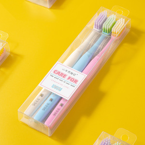Cepillos de Dientes Little Bulls Adventures, Cerdas Suaves, Cabezal Pequeño, Juego de 3 Piezas para Adultos, Cepillos de Dientes Manuales de Alta Calidad - Product Image 4