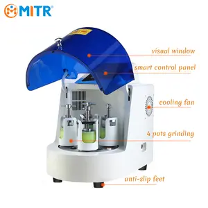 MITR High-end Planetary Vertical Ball Mill Machine One-piece Molding Safer Quieter Digital Ball Mill Lab Size Mini Ball Mill